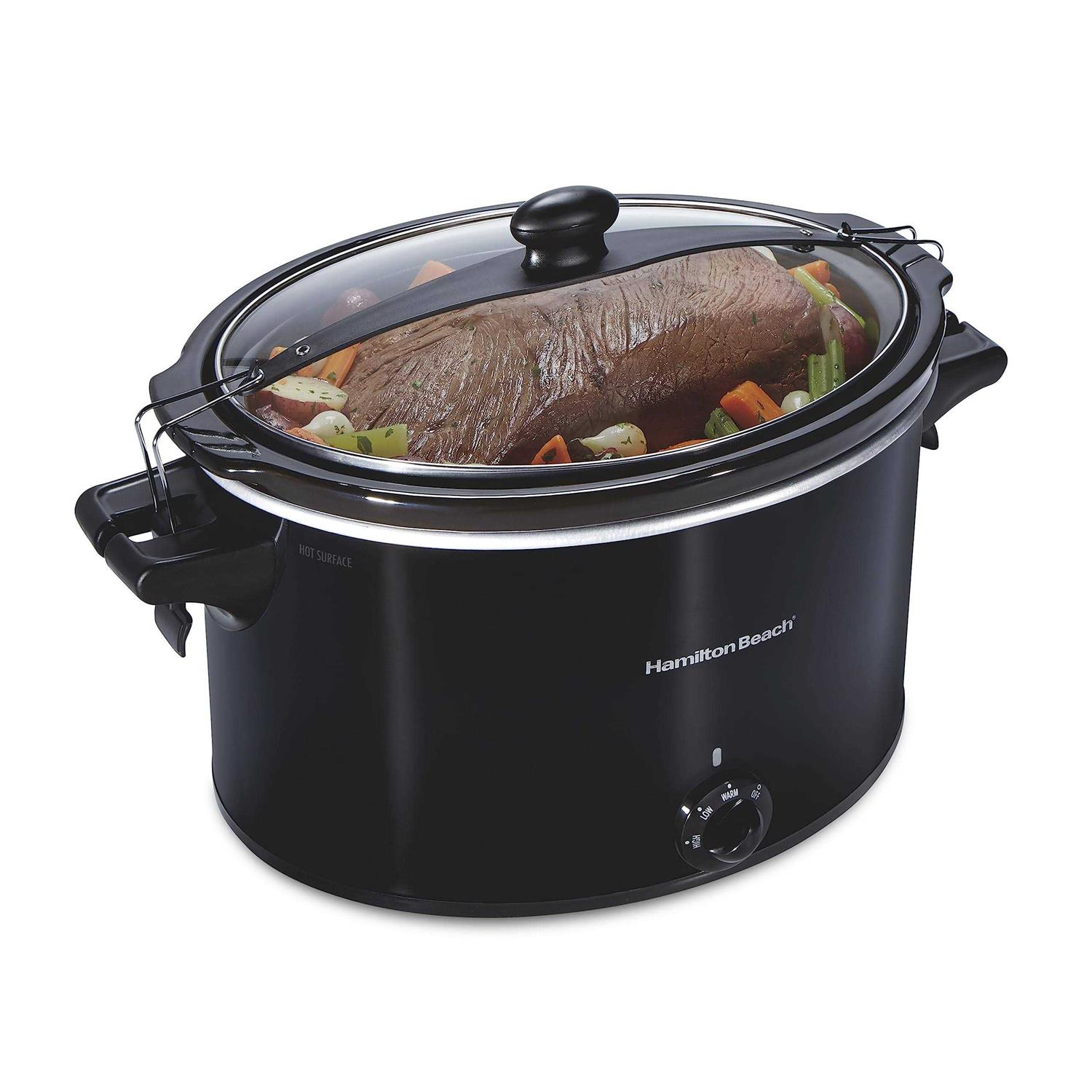 Hamilton Beach 10 Quart Extra-Large Stay or Go Slow Cooker