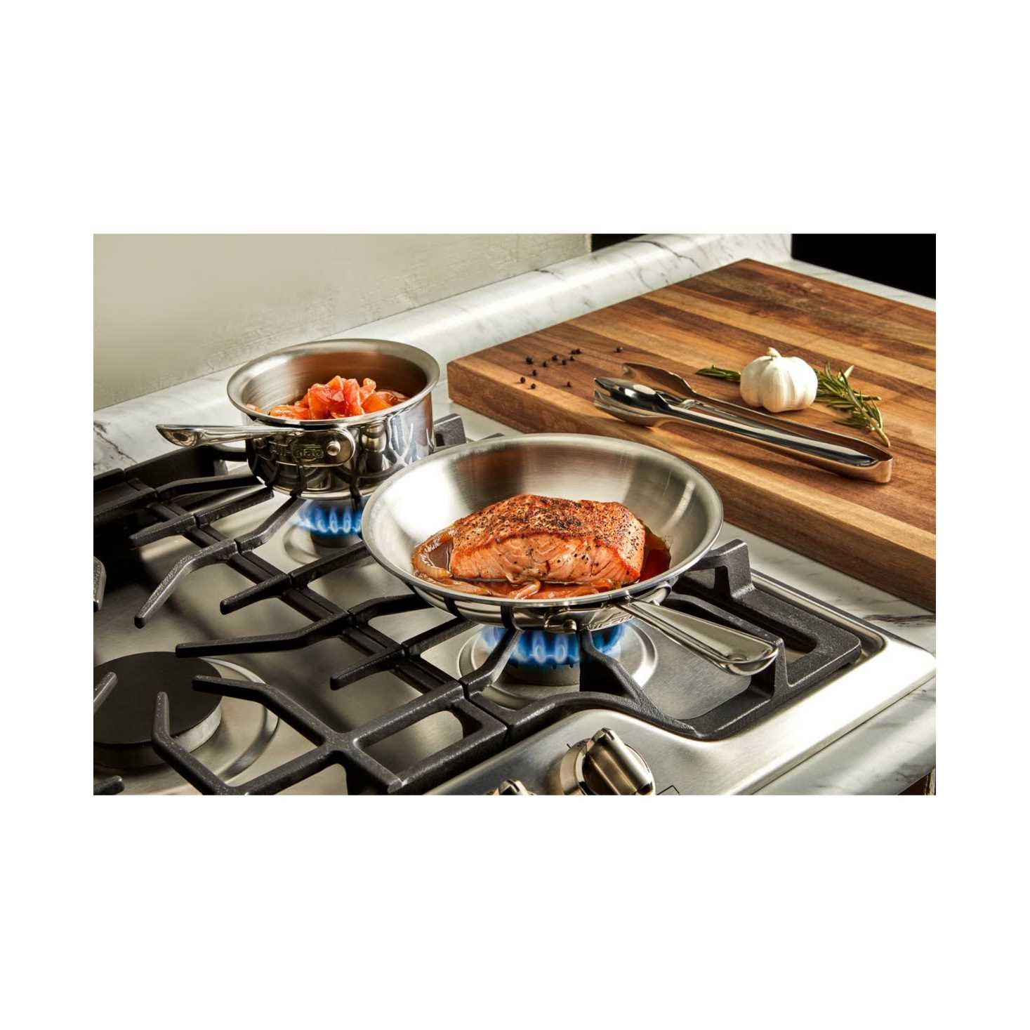 All-Clad D3 Stainless Steel 2 Piece Kitchen Helper Set