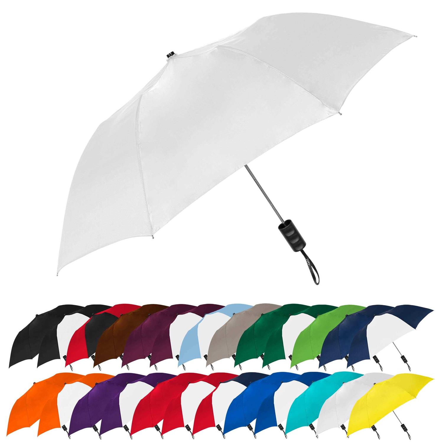 STROMBERGBRAND Umbrellas Spectrum Popular Style 15 Automatic Open Umbrella Light Weight Travel Folding Umbrella for Men and Women