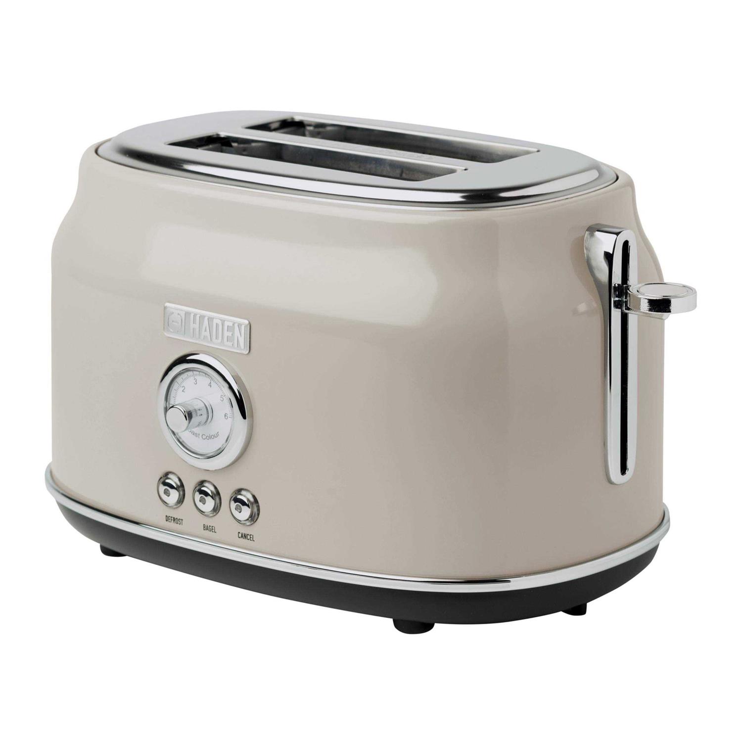 Haden Dorset 2 Slice Wide Slot Stainless Steel Toaster
