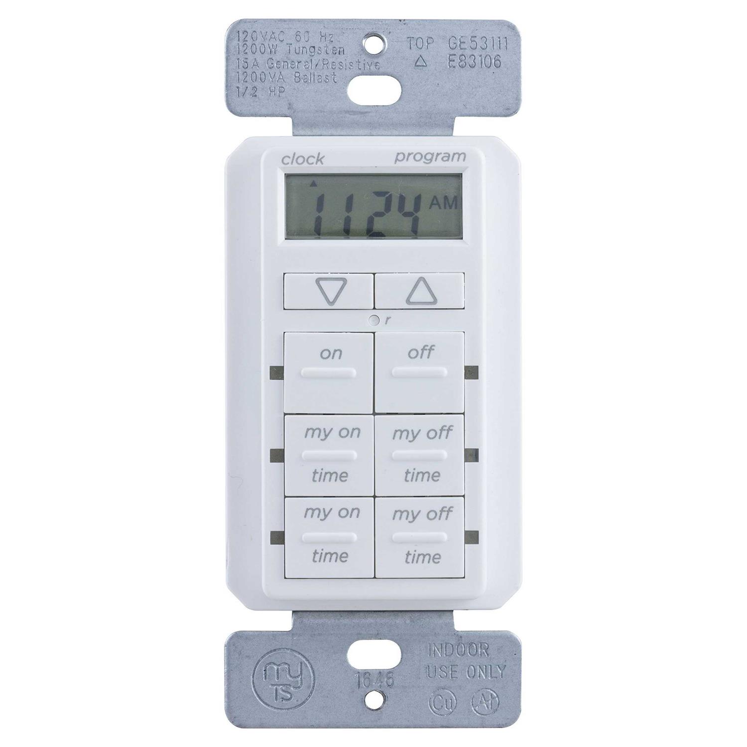 myTouchSmart Digital In-Wall Timer 26893 26893-P1