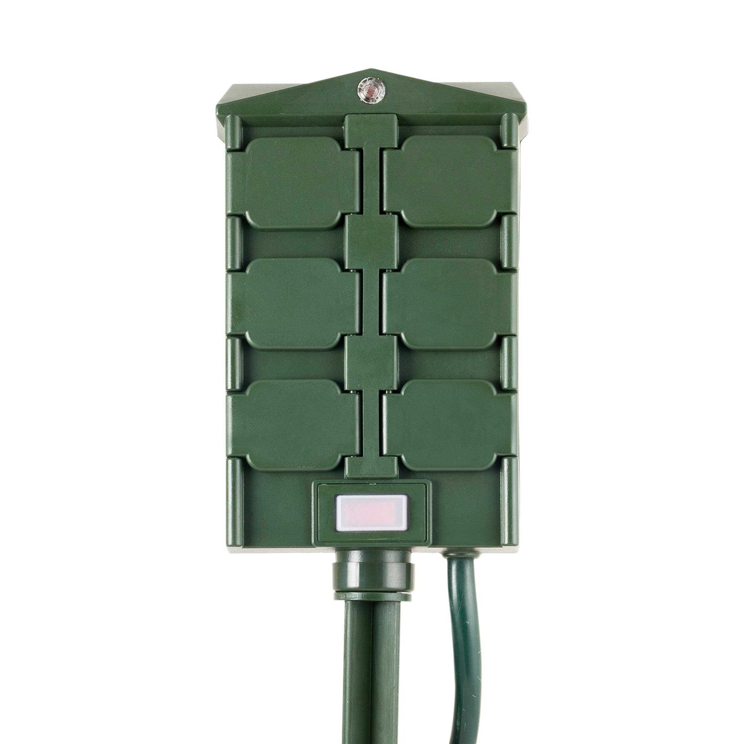 myTouchSmart Outdoor 6-Outlet Yard Stake Timer