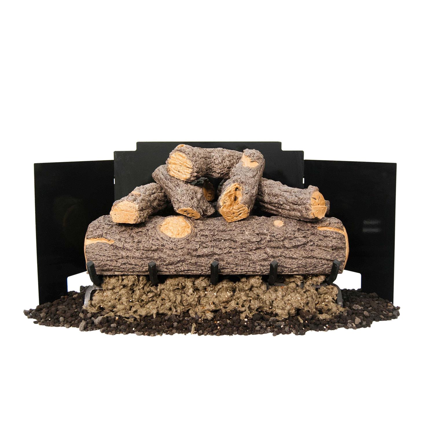 Real Fyre Contemporary Three Panel Fyreback FBC