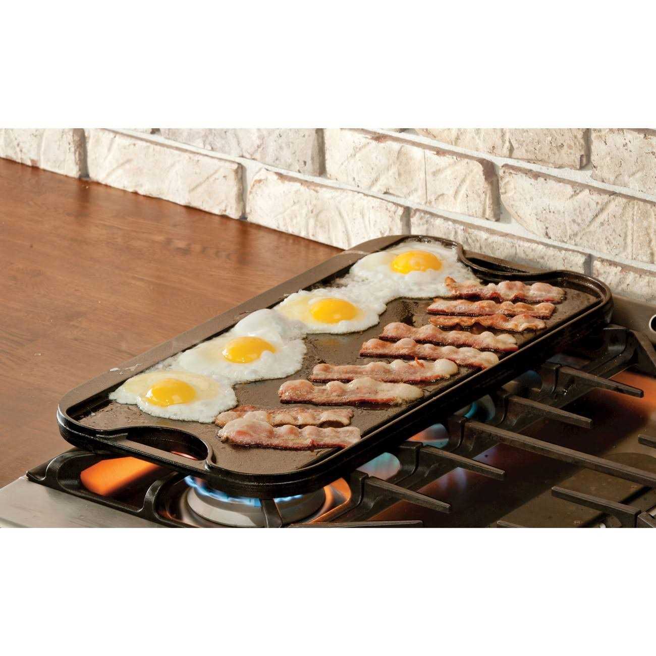Lodge Cast Iron Reversible Pro Grid Griddle