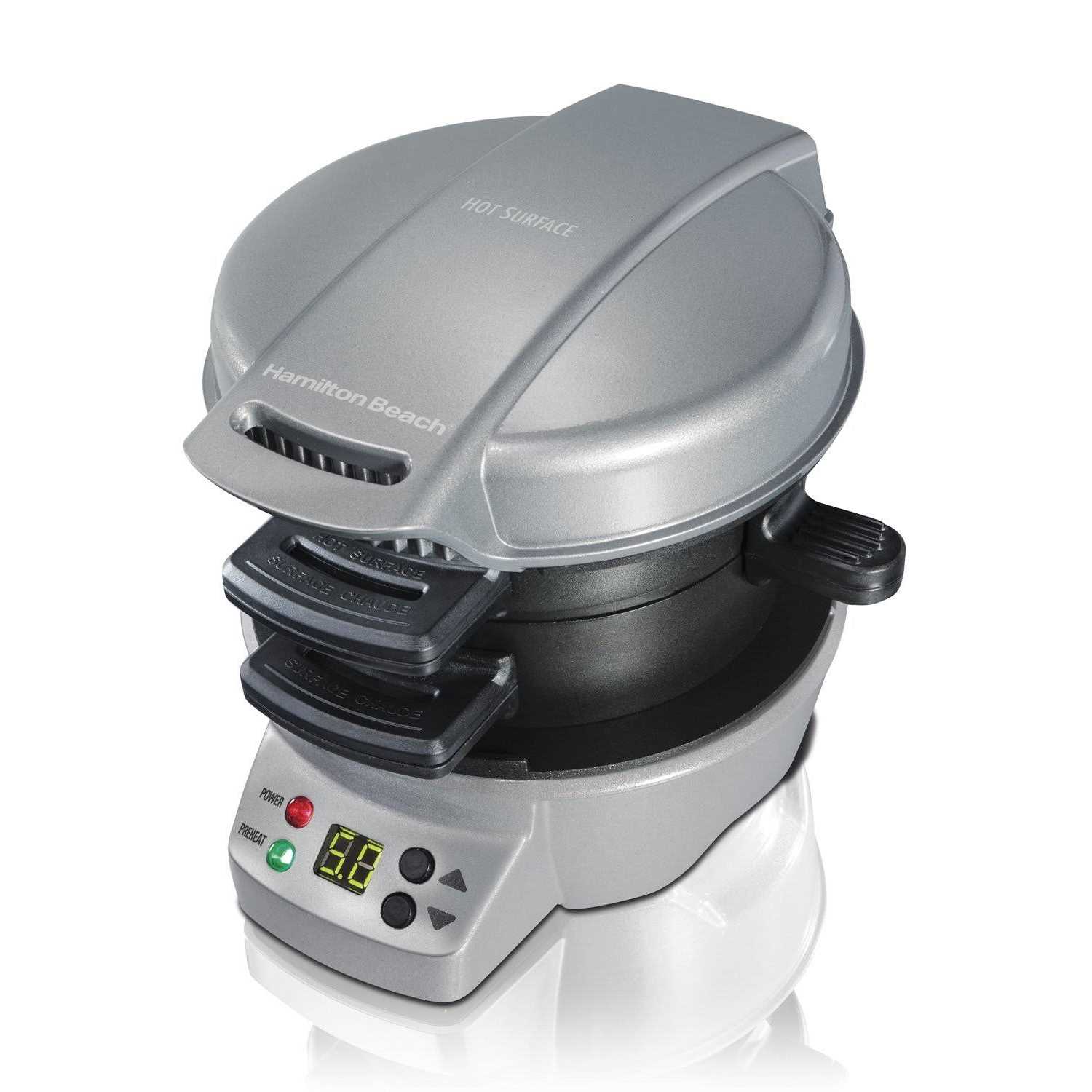 Hamilton Beach Breakfast Sandwich Maker with Timer