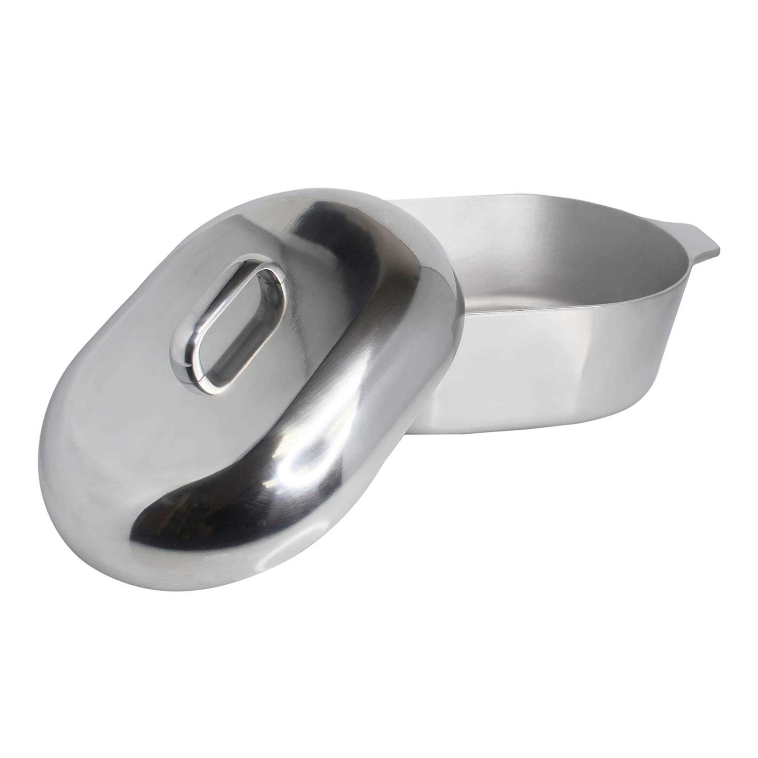 Imusa USA Heavy Duty Cajun Oval Cast Aluminum Roaster