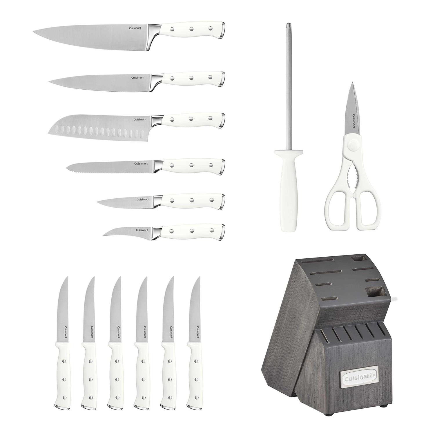 Cuisinart 15-Piece Triple Rivet Cutlery Block Set