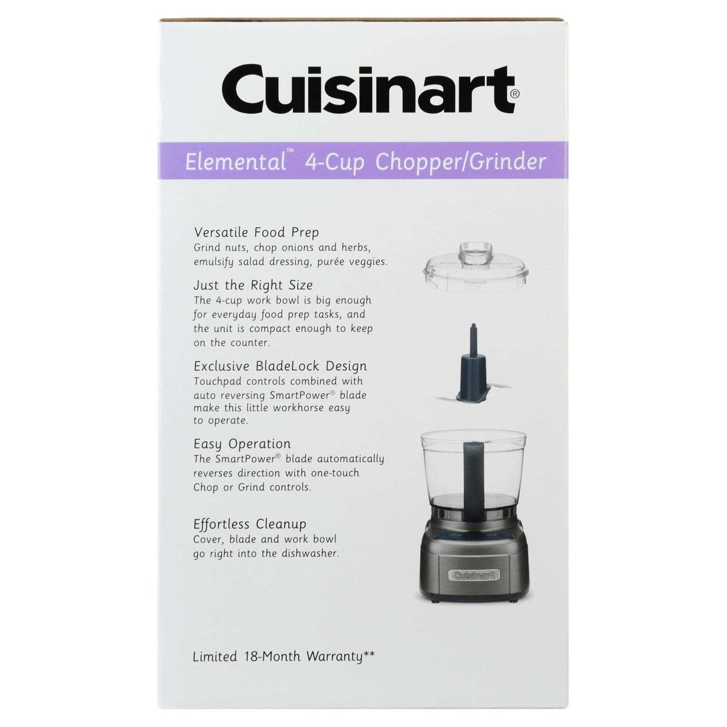 Cuisinart Elemental 4 Cup Chopper Grinder
