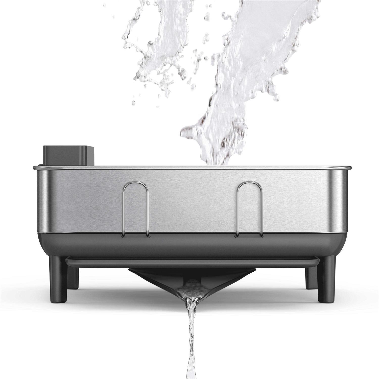 simplehuman Compact Steel Frame Dish Rack