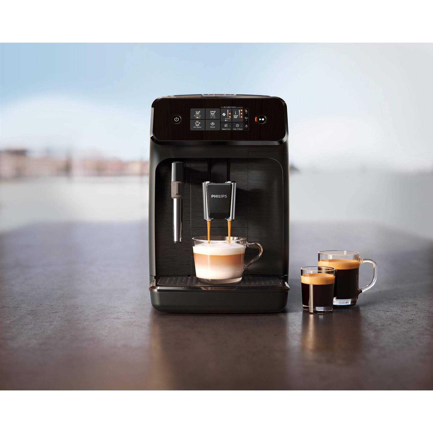 Philips 1200 Series Fully Automatic Espresso Machine with Milk Frother