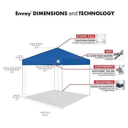 E-Z Up Envoy Instant Shelter Canopy