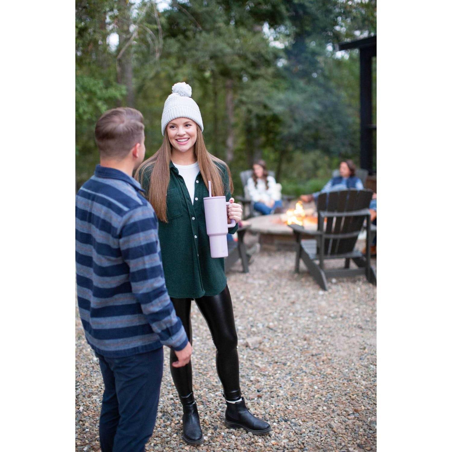 Simple Modern 40 oz Tumbler with Handle and Straw Lid