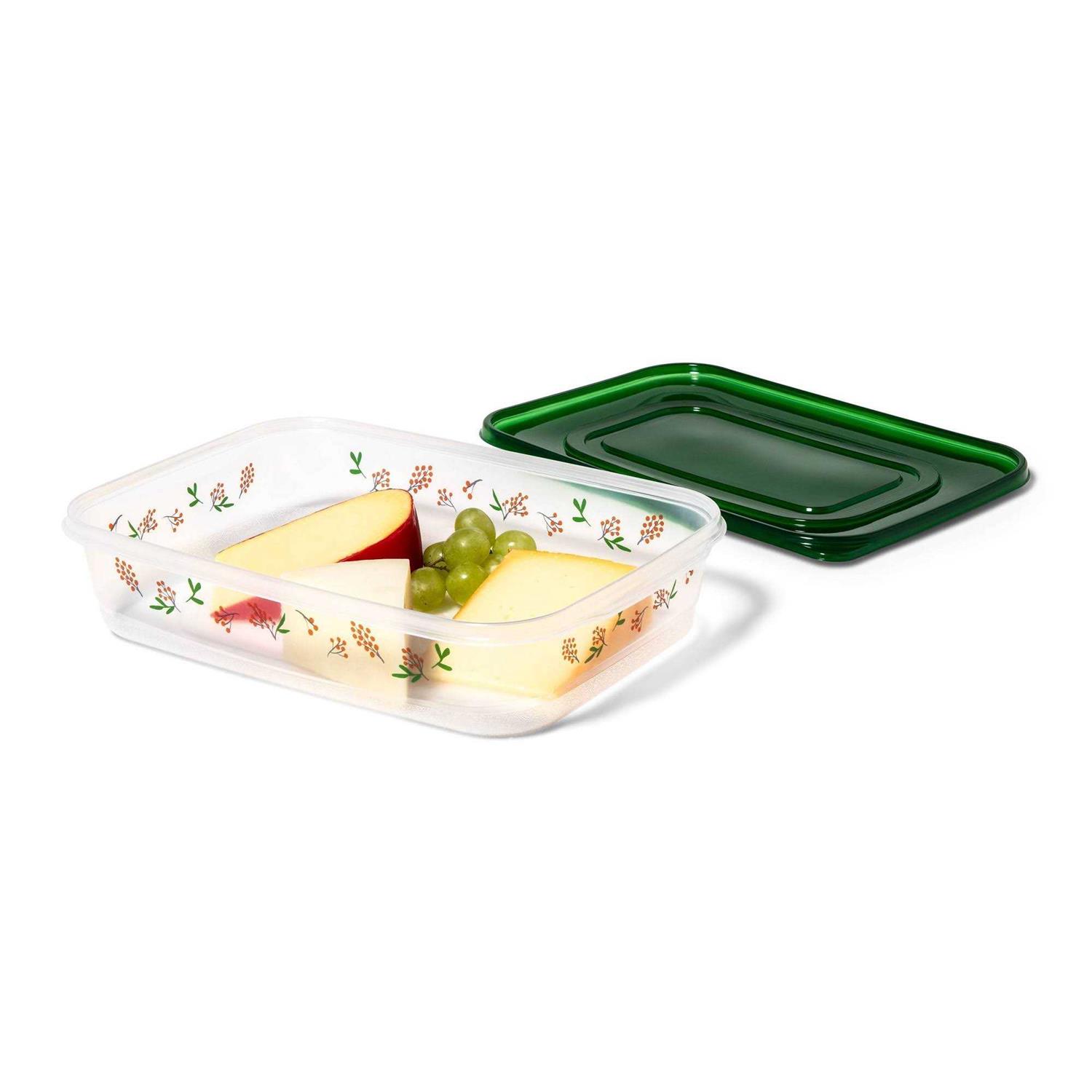 up & up Holiday Large Rectangle Food Storage Container