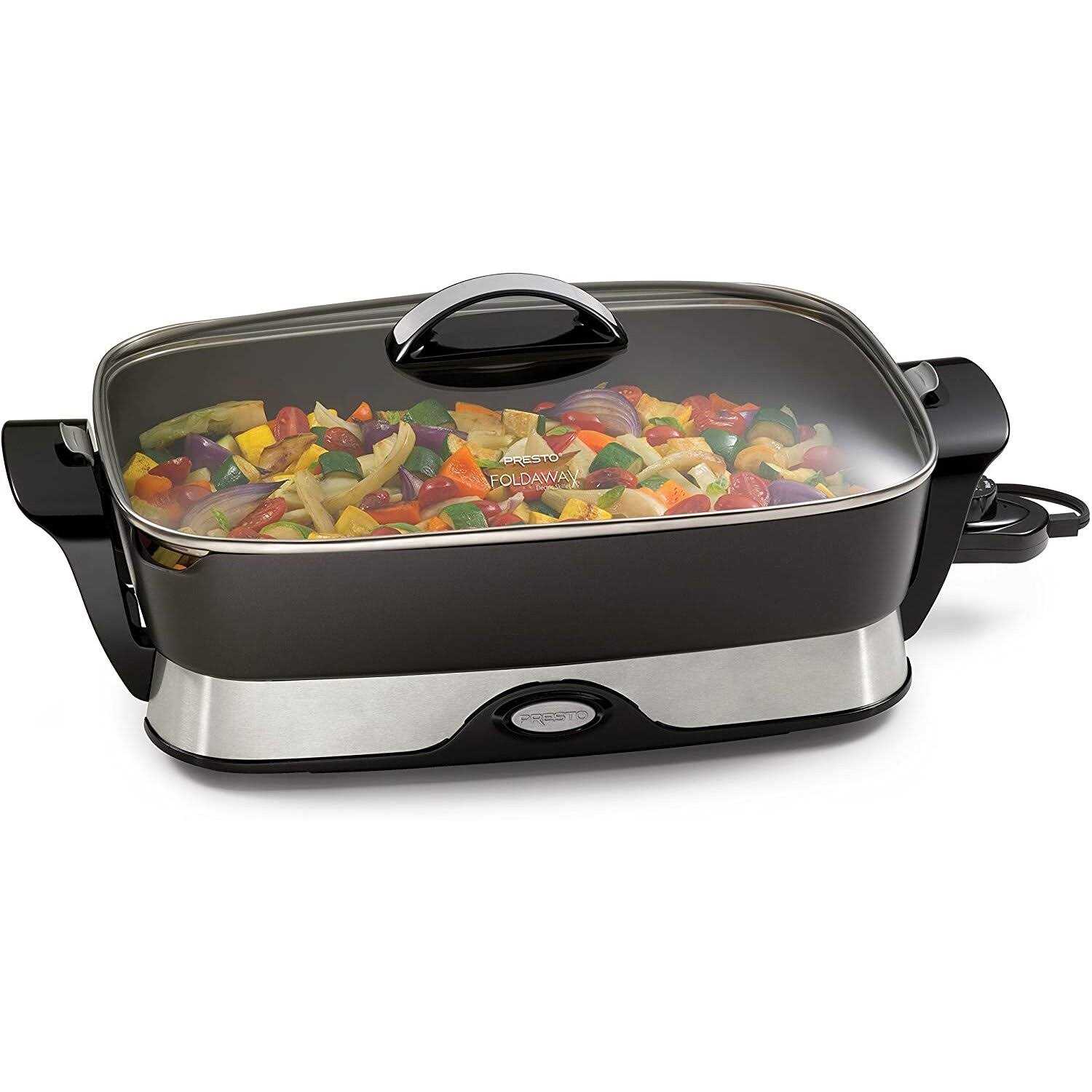 Presto 06857 16-inch Electric Foldaway Skillet