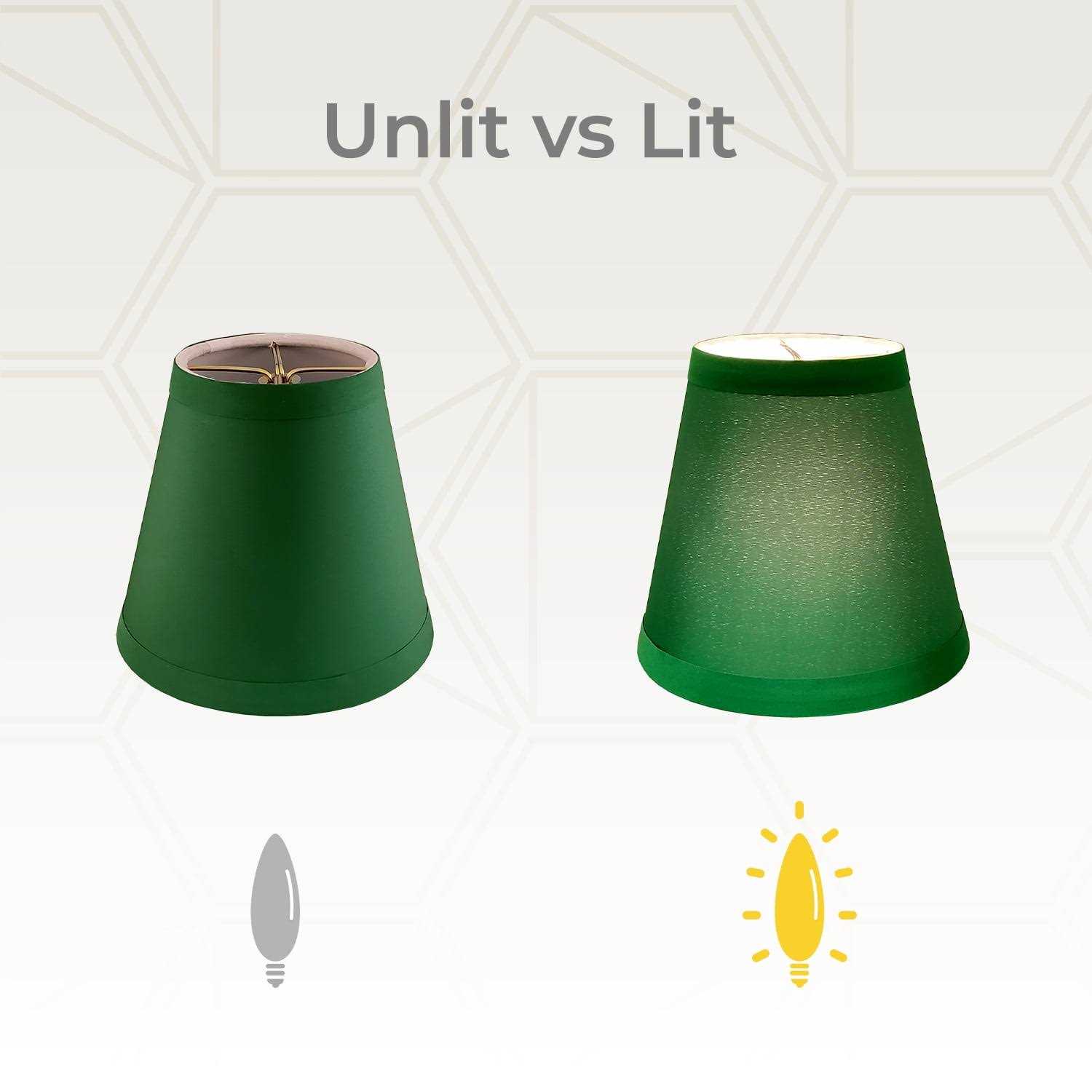 Royal Designs Cs-1001-5grn-6 Clip On Empire Chandelier Lamp Shade