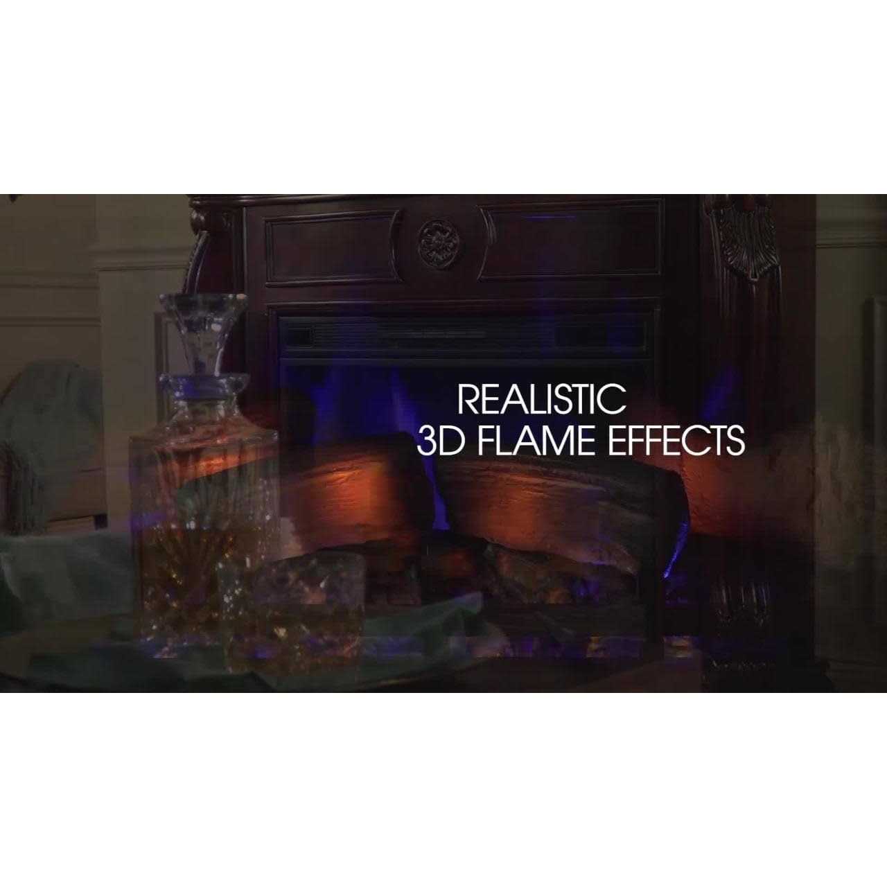 ClassicFlame 3D Spectrafire Plus Infrared Electric Fireplace Insert