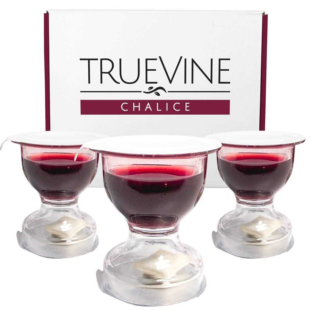 TrueVine Chalice Prefilled Communion Cups