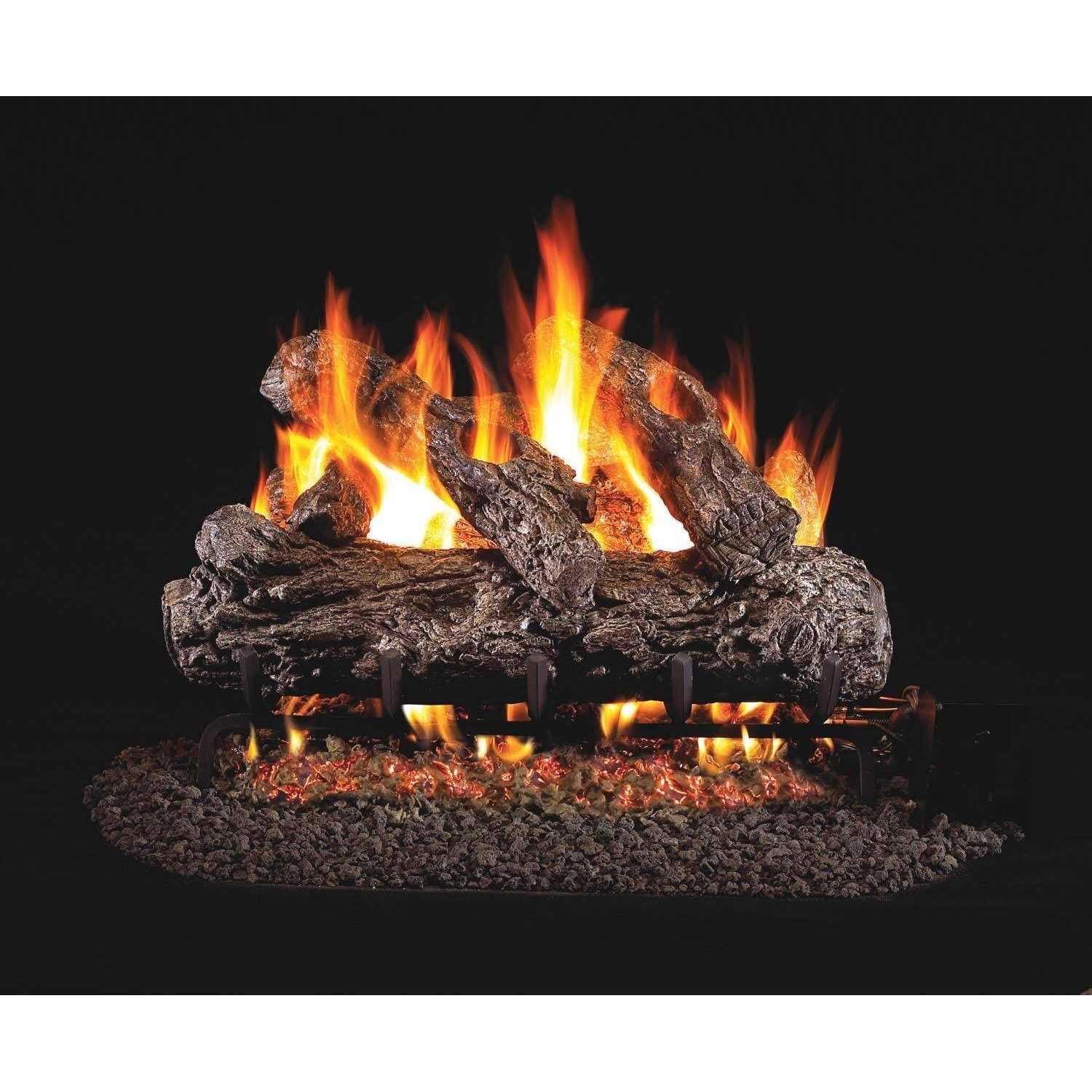 Real Fyre Rustic Oak Vented Gas Logs