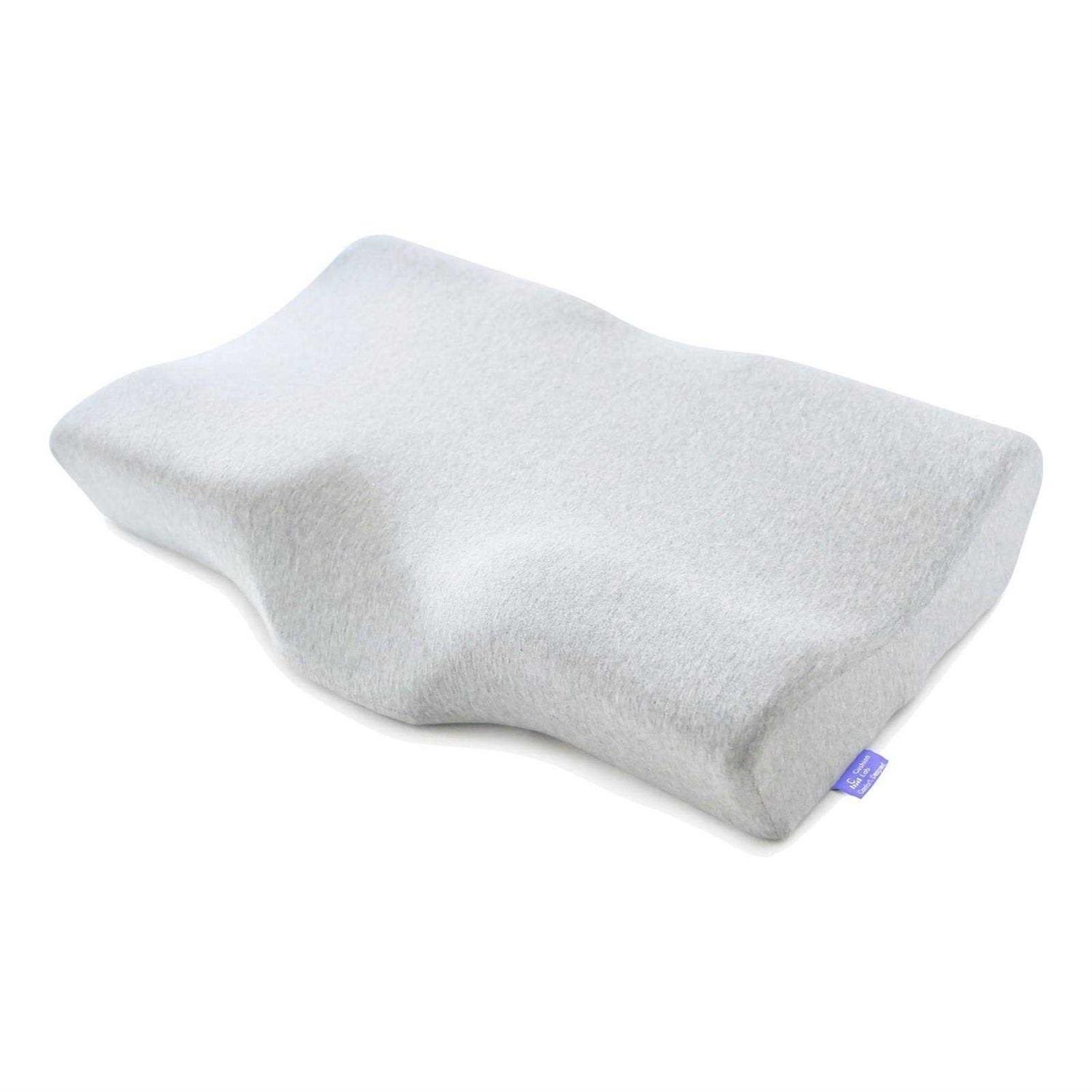 Cushion Lab Extra Dense Ergonomic Cervical Pillow for Firm Neck Support