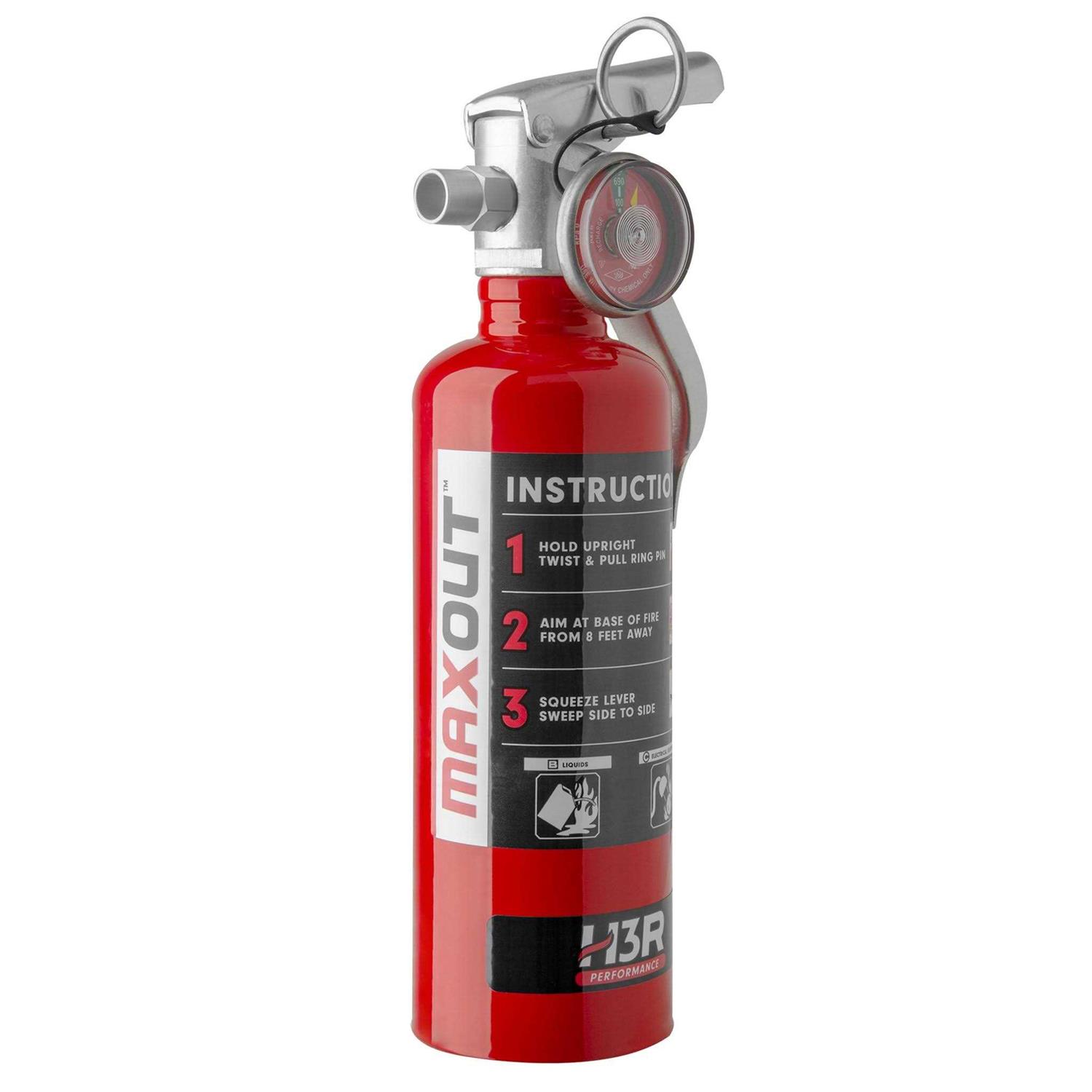 H3R Performance MaxOut Dry Chemical Fire Extinguisher MX100