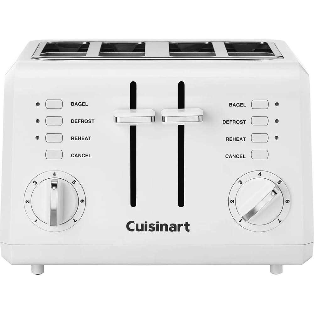Cuisinart Cpt-142p1 4-Slice Compact Plastic Toaster