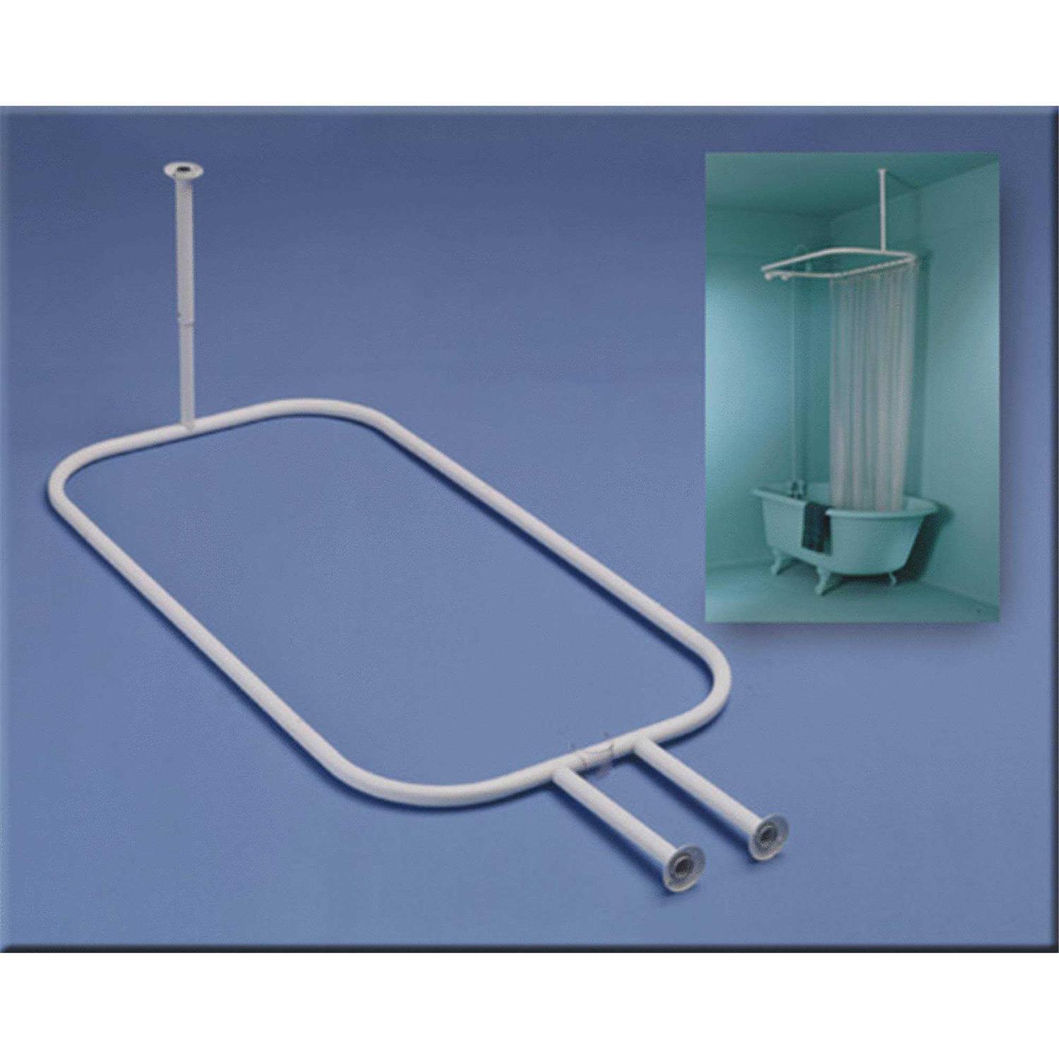 Zenna Home 34941WW Shower Hoop Rod