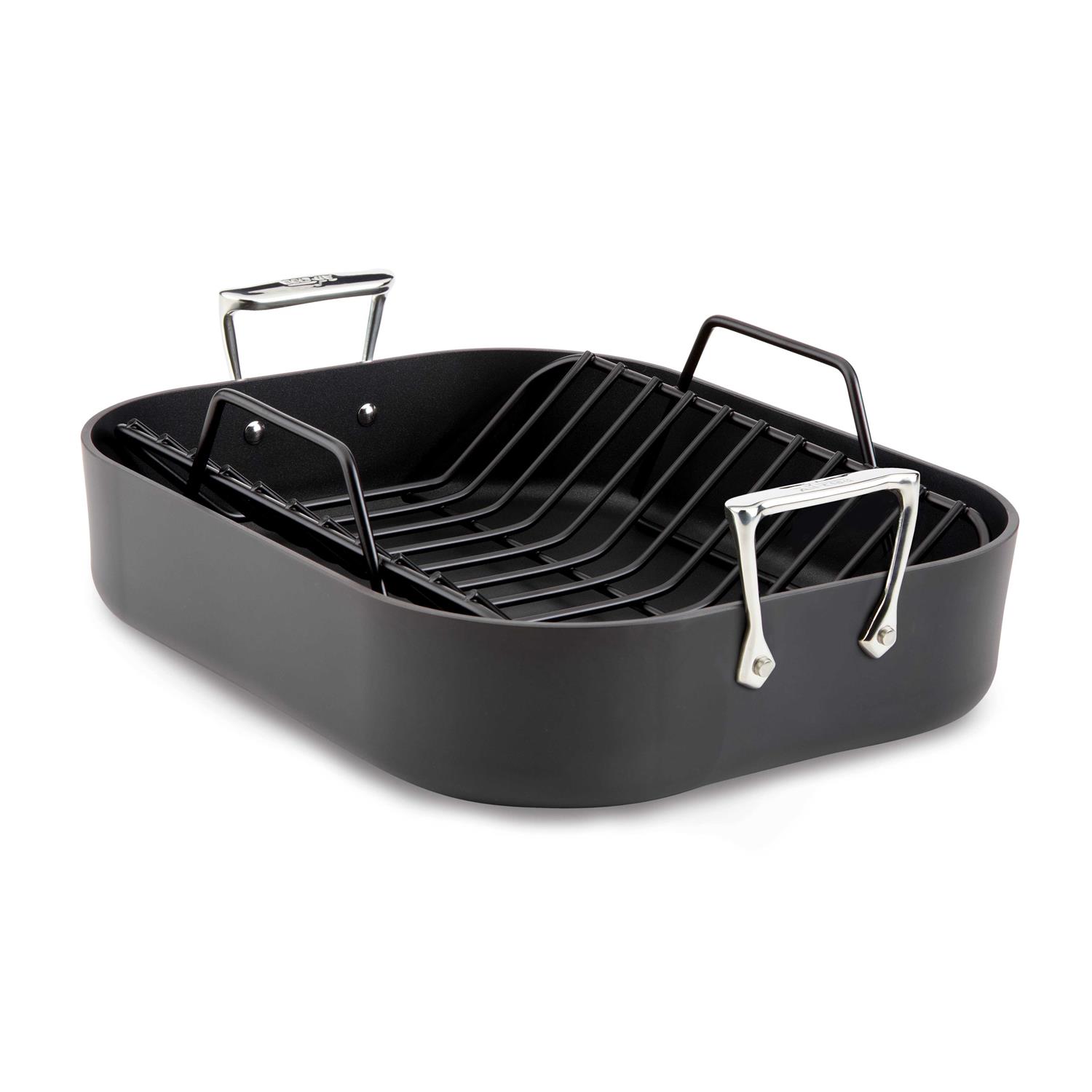 All-Clad HA1 Hard Anodized Nonstick Roaster & Rack