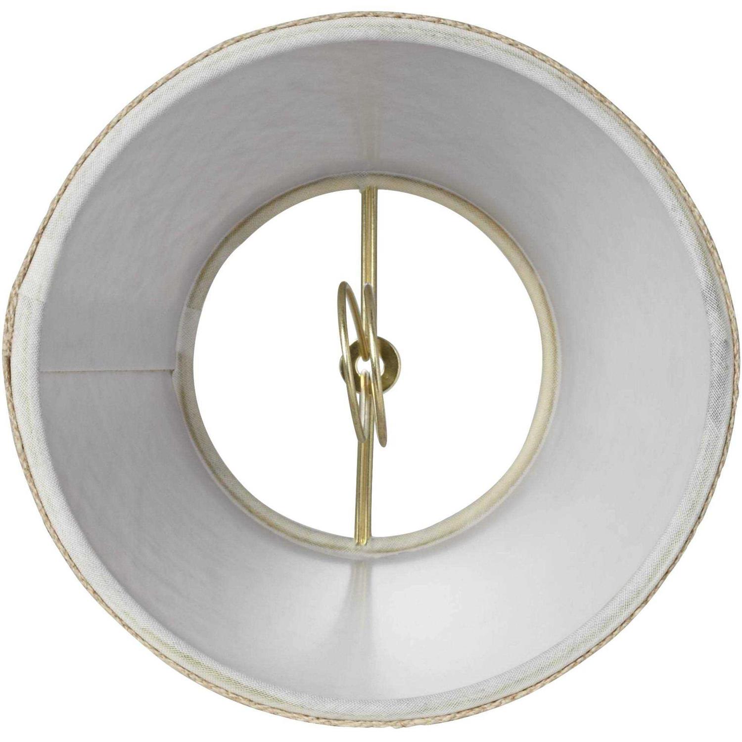 Springcrest Set Empire Lamp Shades Small 3 Top x 5 Bottom x High Candelabra Clip-On Fitting