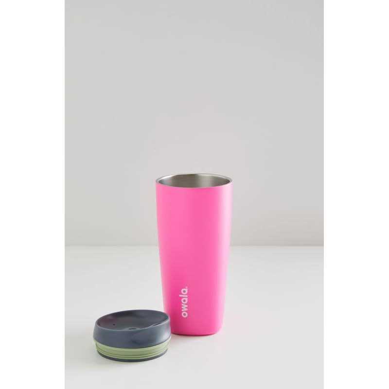 Owala SmoothSip Insulated Stainless Steel Coffee Tumbler Reusable Iced Coffee Cup