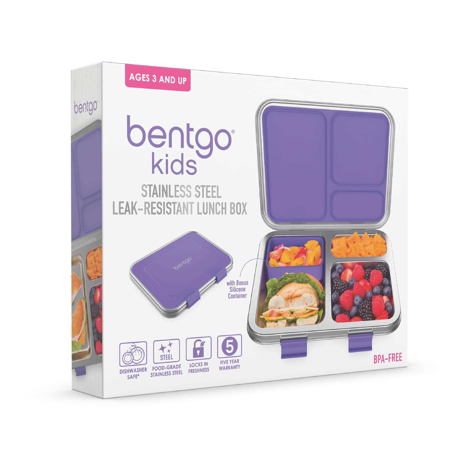 Bentgo Kids Stainless Steel Leak-Resistant Lunch Box