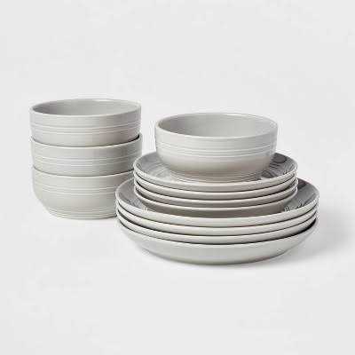 Threshold 12pc Stoneware Westfield Dinnerware Set