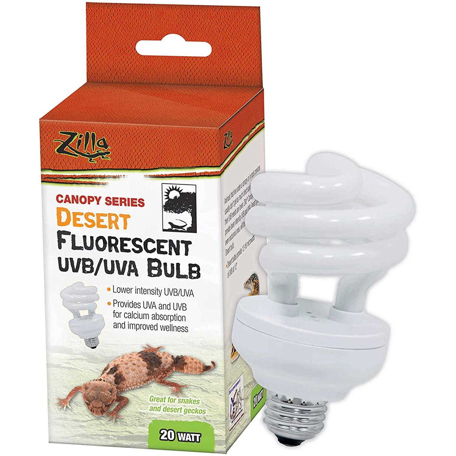 Zilla Canopy Series Desert Fluorescent UVB/UVA Bulb