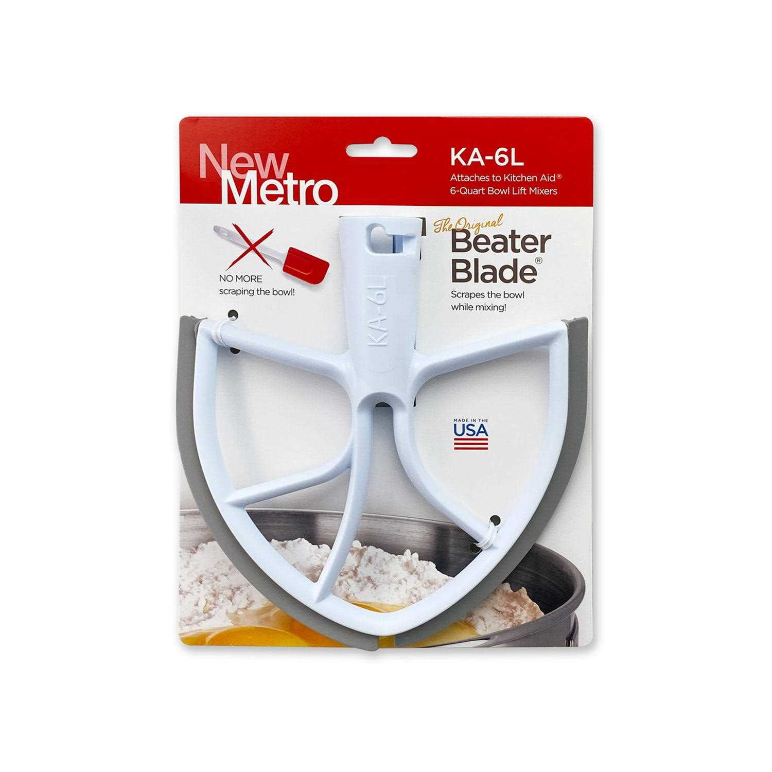 Beaterblade for 6-Quart KitchenAid Bowl-Lift Mixers