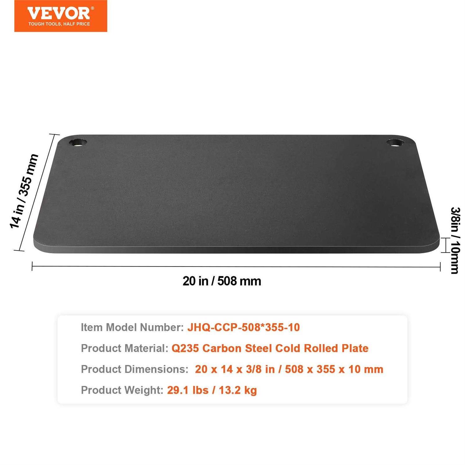 VEVOR Pizza Steel Pizza Steel Plate for Oven