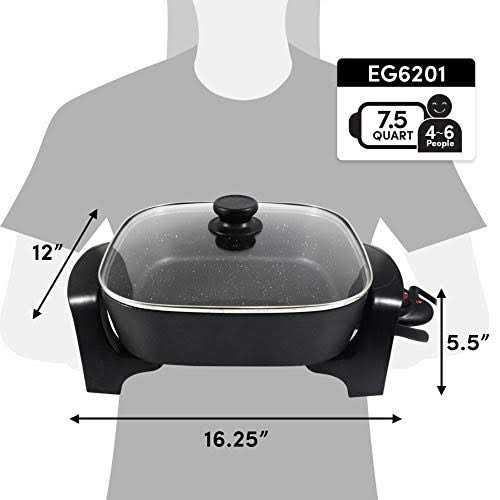 Elite Extra-Deep Electric Skillet