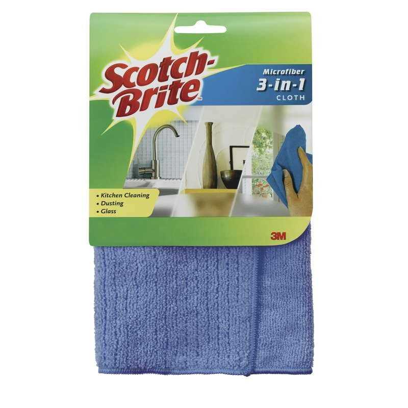 Scotch-Brite 3-in-1 Microfiber Cloth