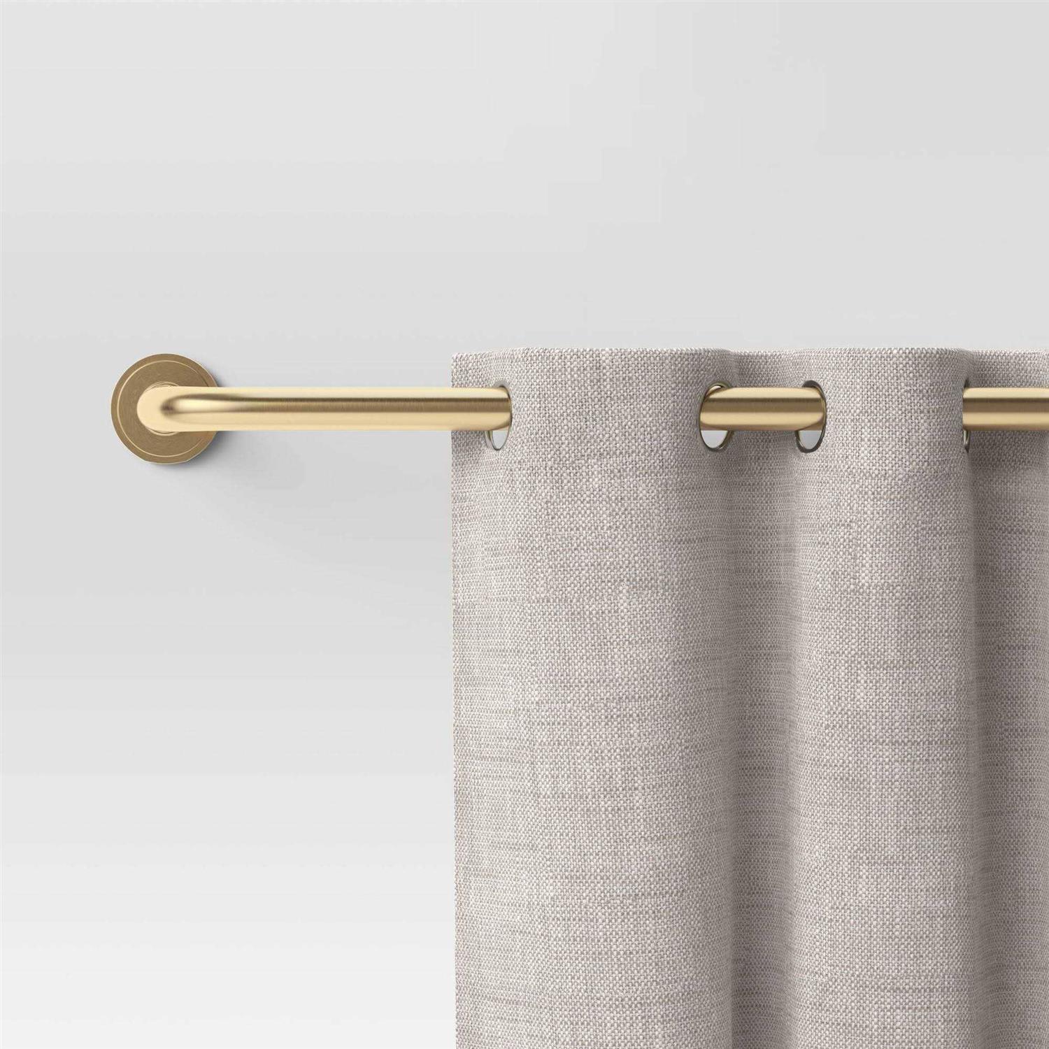 Threshold Blackout Rounded Curtain Rod