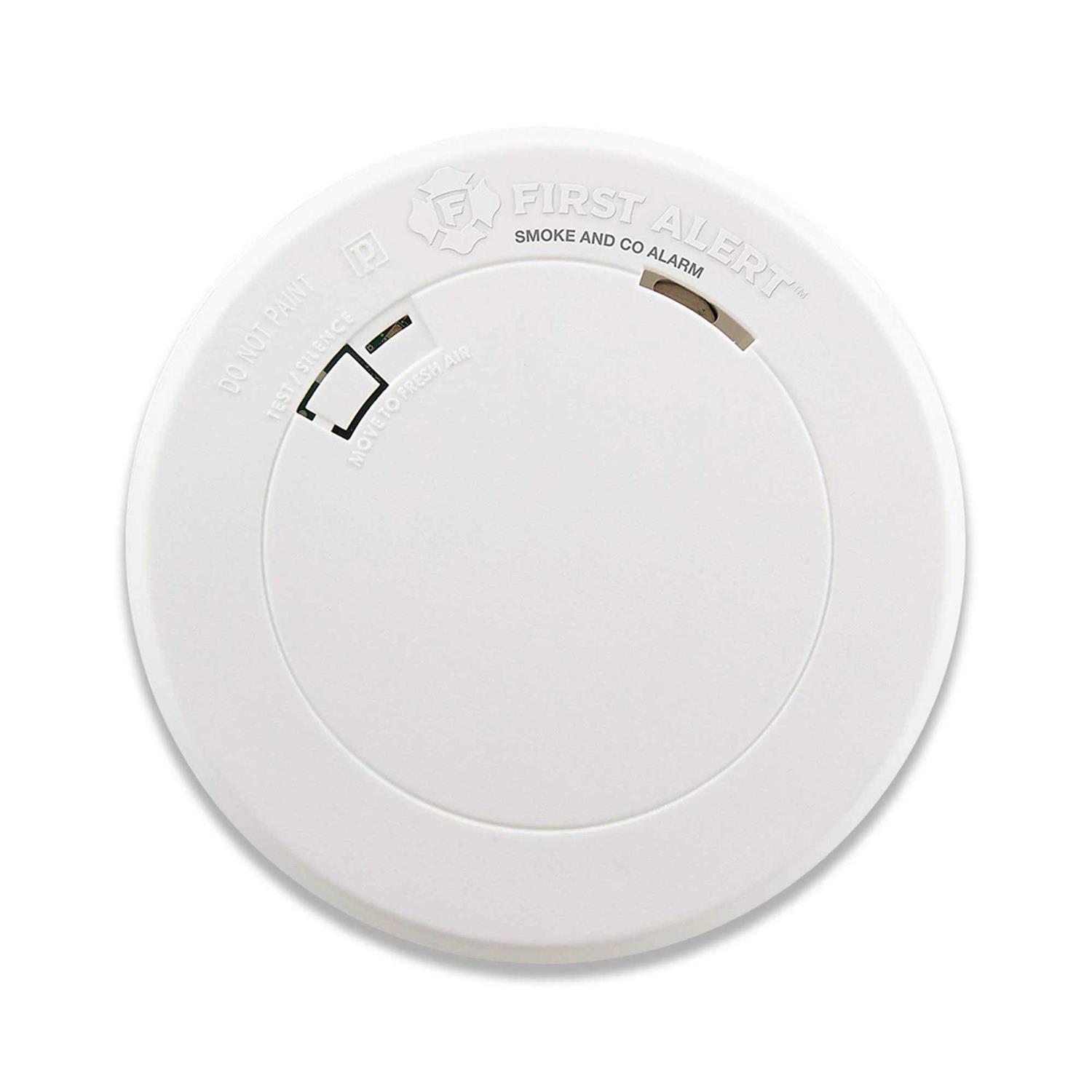 First Alert PRC710 10-Year Battery Photoelectric Smoke Carbon Monoxide Alarm