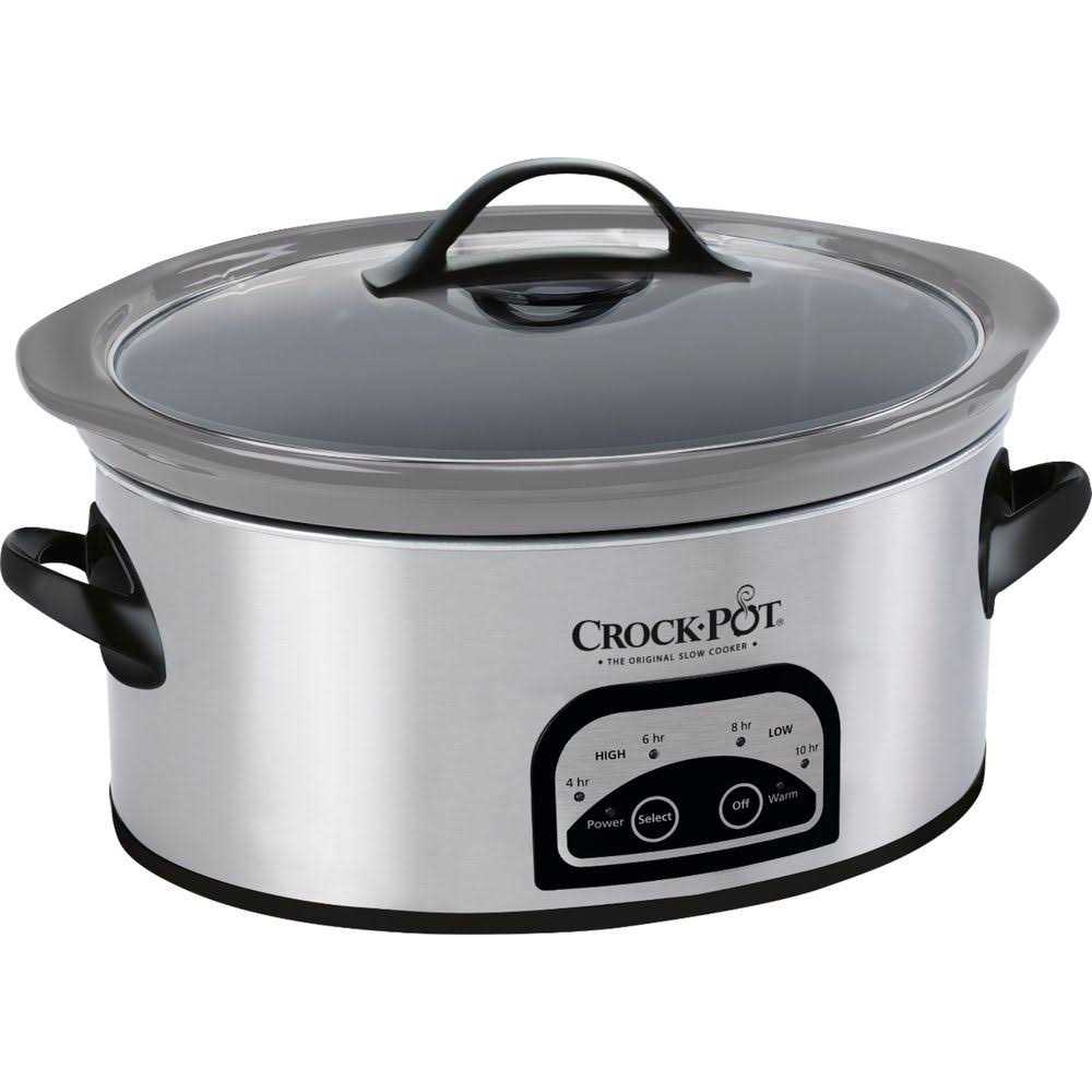 Crock-Pot 6 Quart Smart-Pot Programmable Slow Cooker with Easy Clean