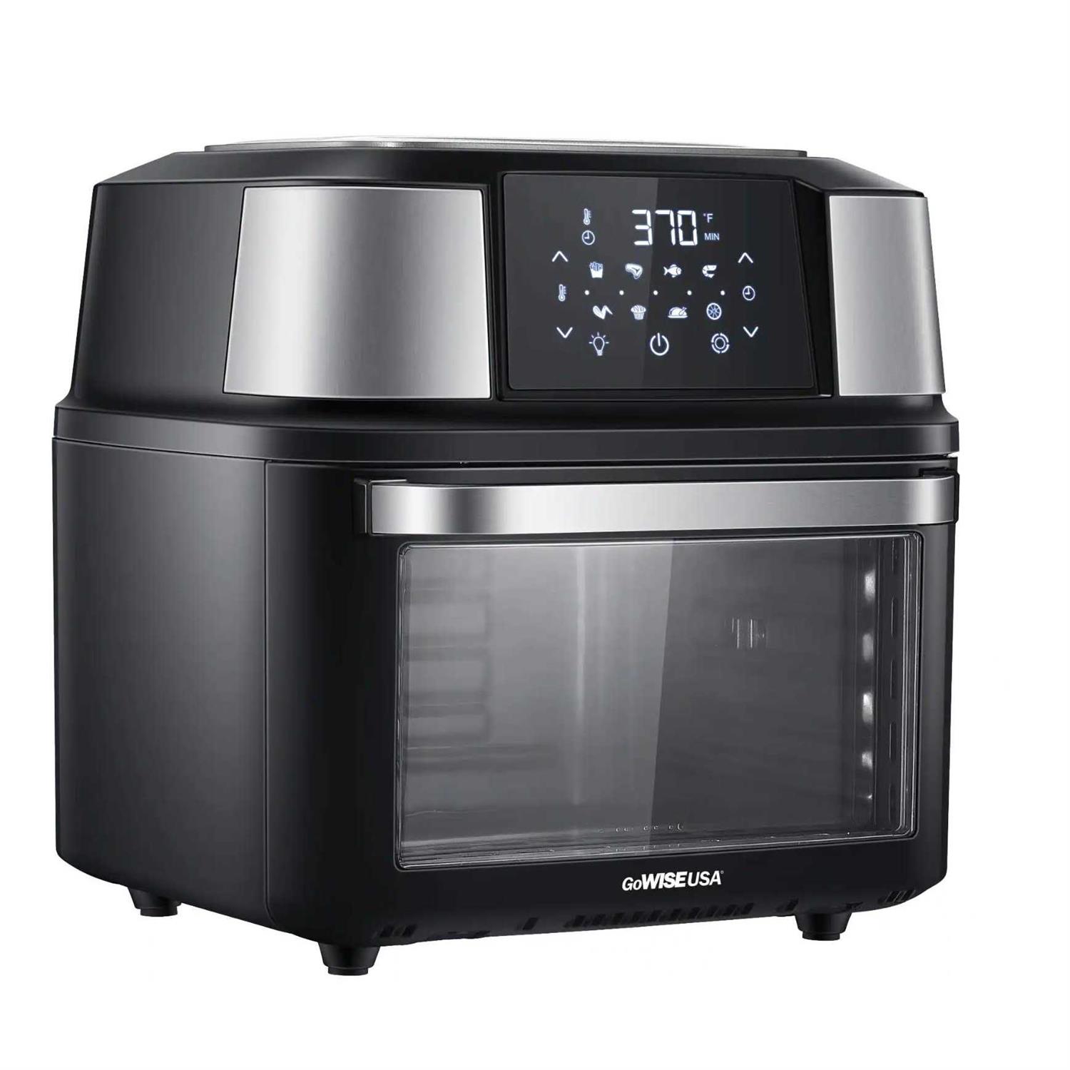 OPEN BOX GoWISE USA Air Fryer & Food Dehydrator with 5 Drying Trays