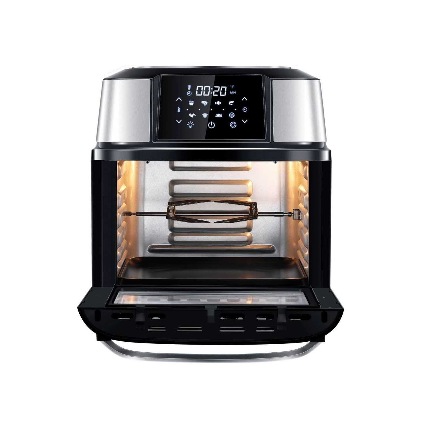 OPEN BOX GoWISE USA Air Fryer & Food Dehydrator with 5 Drying Trays