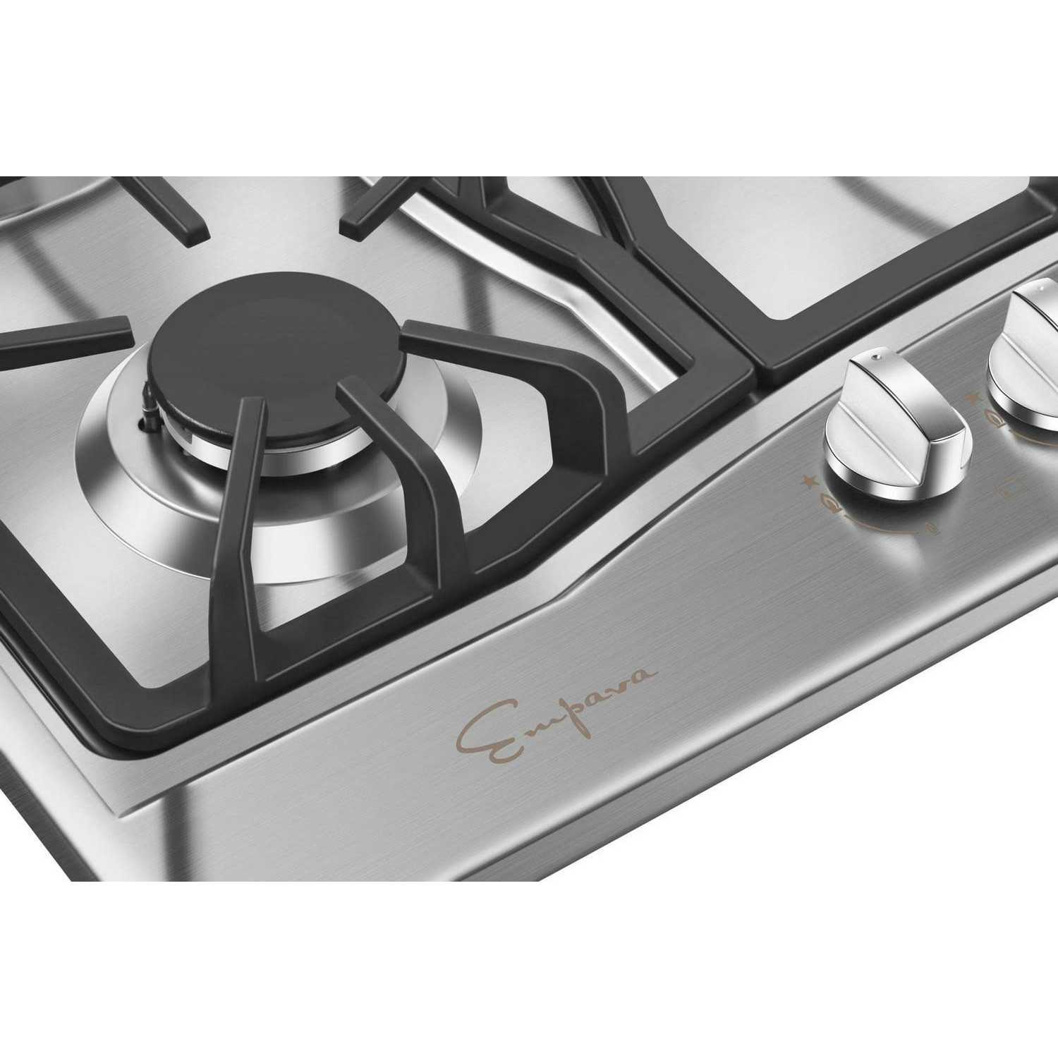 Empava Built-in 30 in. Gas Cooktop in Stainless Steel