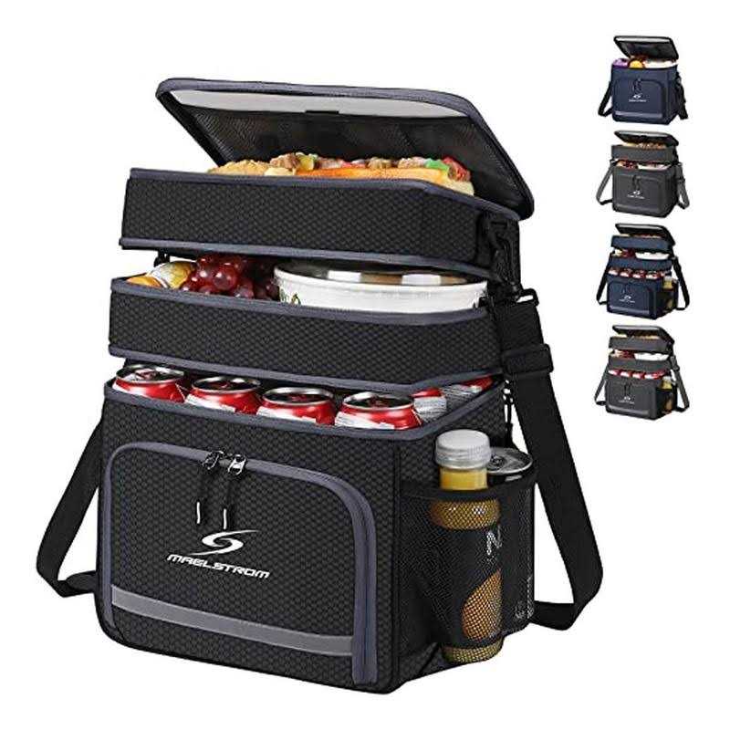 Maelstrom Lunch Box for Men,Insulated Lunch Bag Women/Men,Leakproof Lunch Cooler Bag