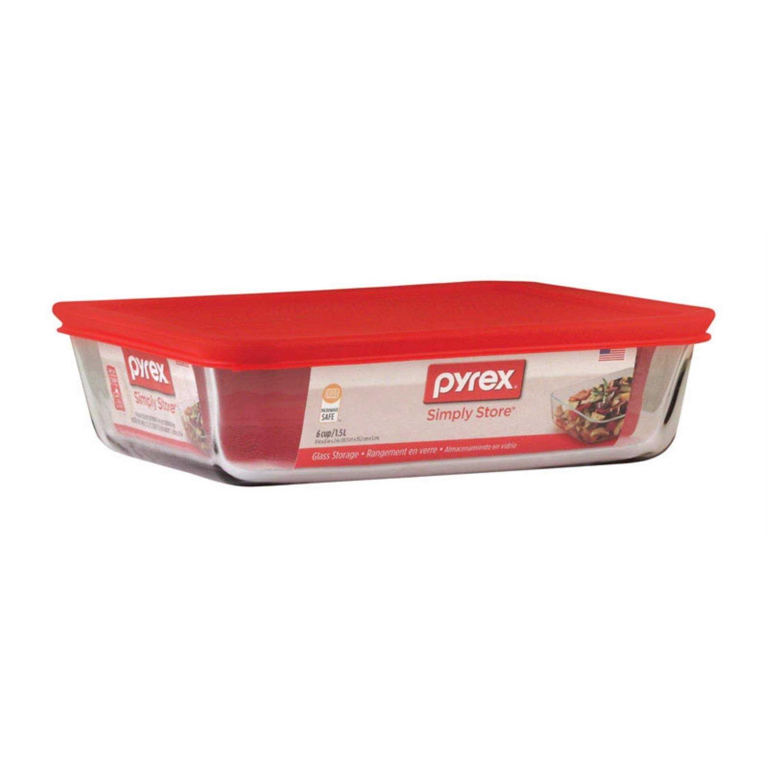 Pyrex Glass Storage