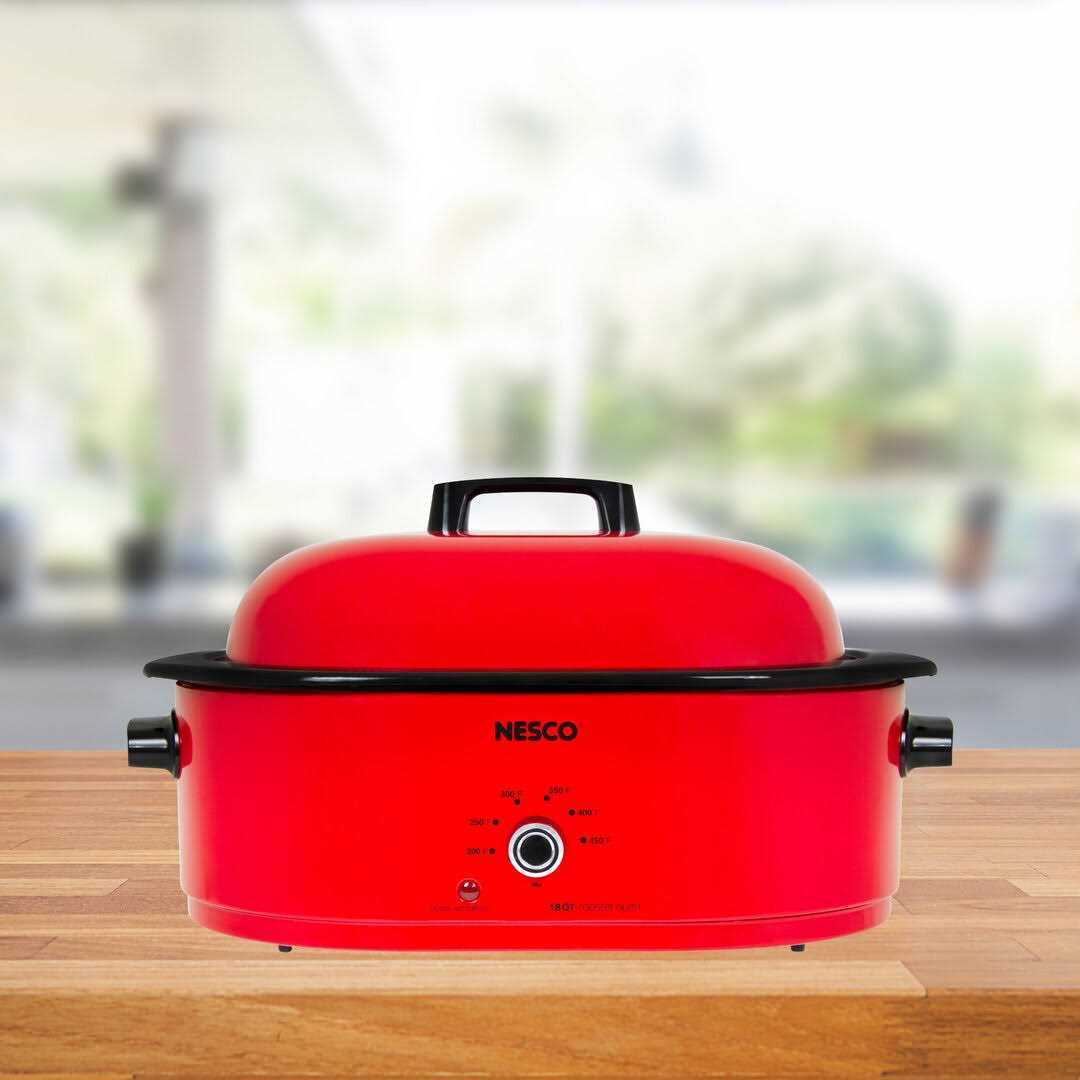 Nesco 18 qt Red Roaster Oven