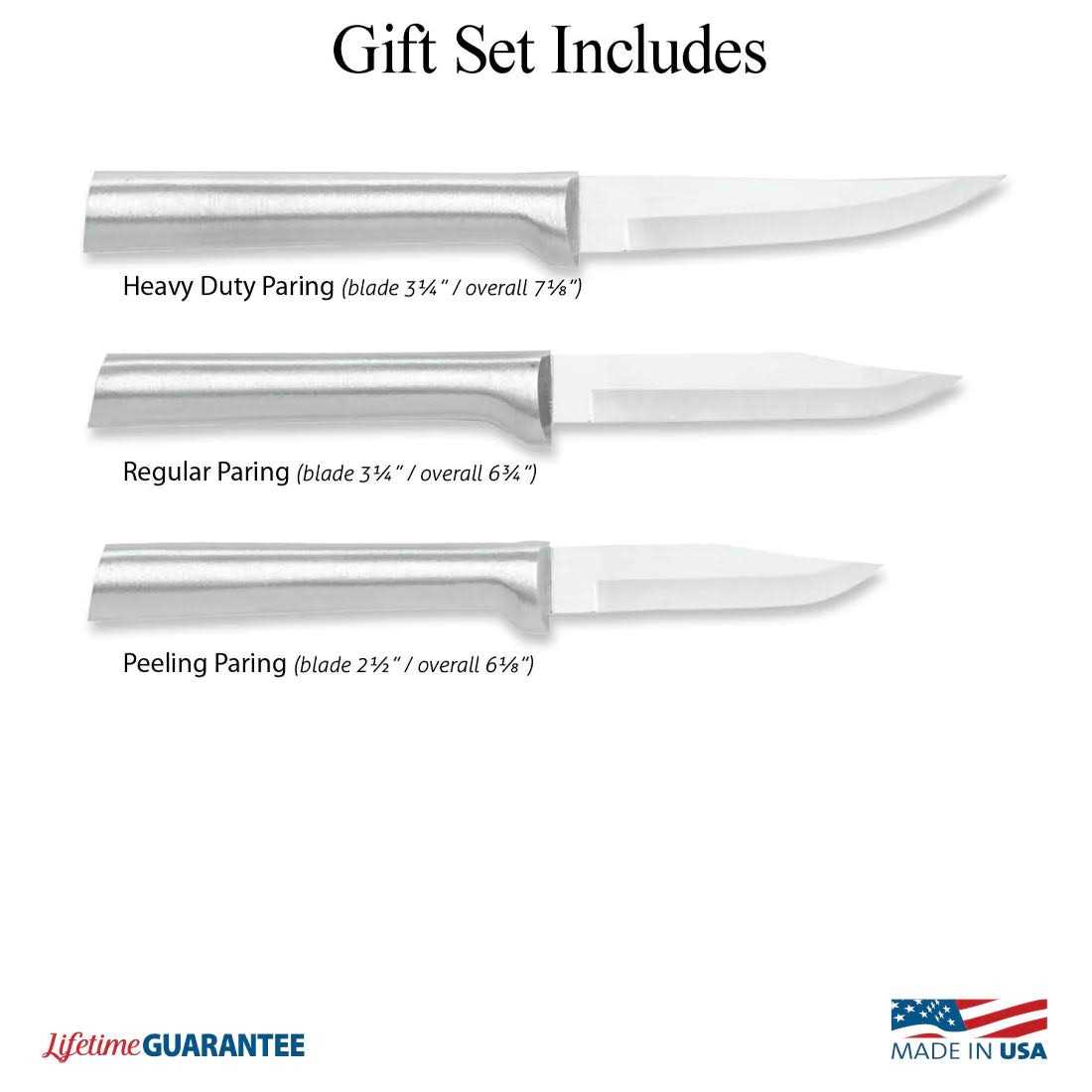 Rada Cutlery S01 Paring Knives Galore Gift Set