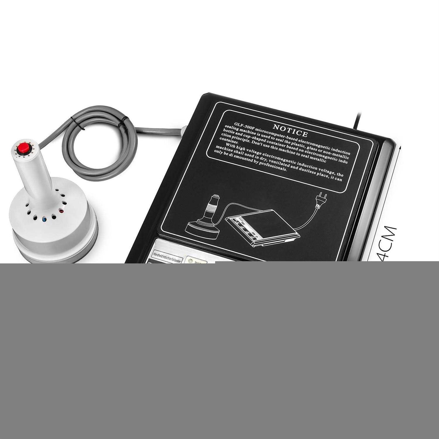 VEVOR 800-1200W Handheld Induction Sealer Portable Sealing machine Microcomputer-based DCGYFKJ500E000001V1