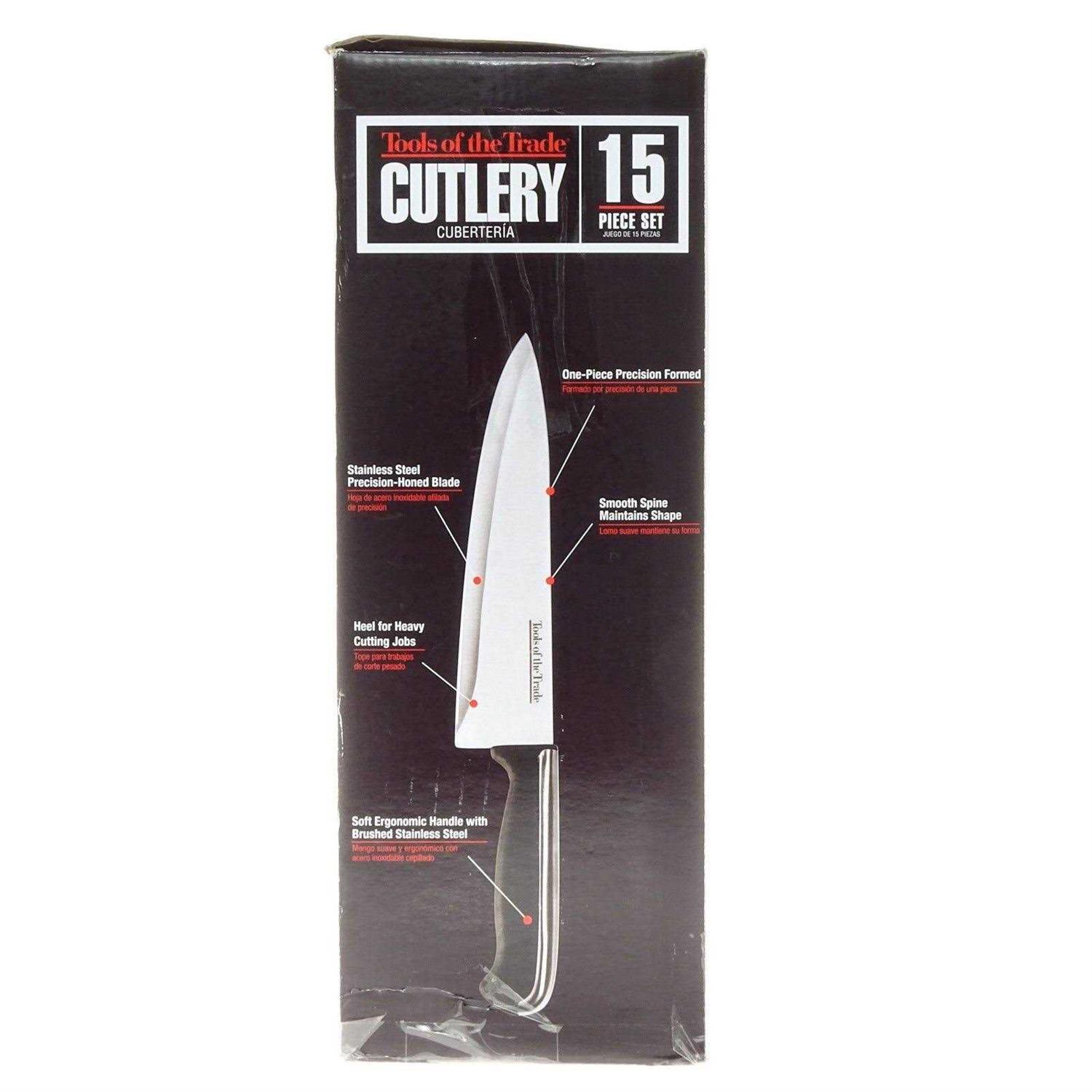 Tools of the Trade 15-Pc. Cutlery Set