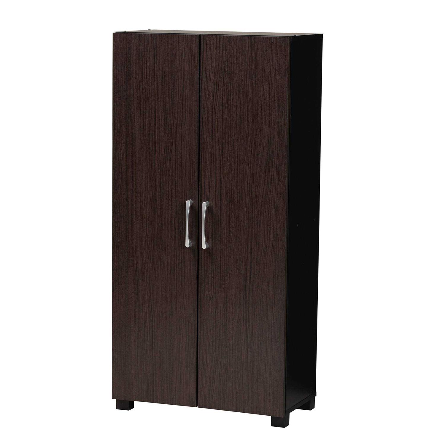 Baxton Studio Marine 2 Door Entryway Shoe Storage Cabinet
