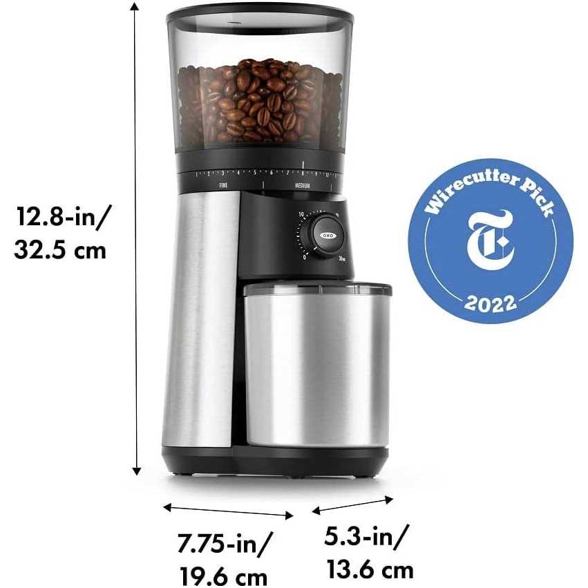 OXO Brew Conical Burr Coffee Grinder